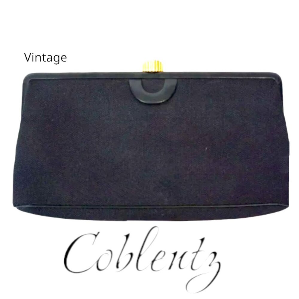 Vintage Coblentz Orginial Navy Blue Clutch